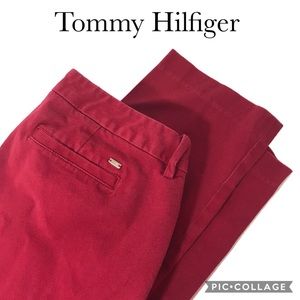 Tommy Hilfiger red dress pants 10